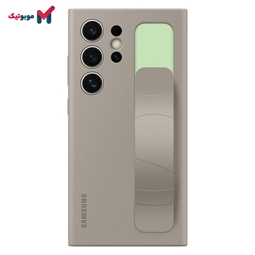 کاور سیلیکونی مدل Standing Grip Case مناسب برای گوشی سامسونگ Galaxy S24 Ultra