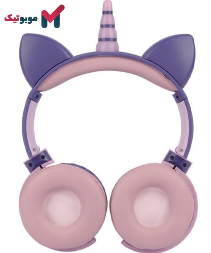 نمای پشت هدفون یونیکورن ME-17 با بالشتکهای نرم و طراحی راحت