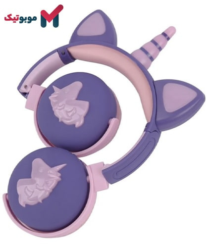 هدفون بلوتوثی تاشو یونیکورن ME-17 با قابلیت جمع شدن آسان