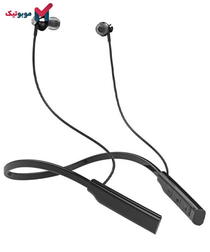 هندزفری بلوتوثی دورگردنی للیسو LS-09A رنگ مشکی با طراحی ارگونومیک