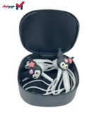 کیس محافظ پلاستیکی محکم همراه با هندزفری سیمی عروسکی کورومی مدل QL-517K