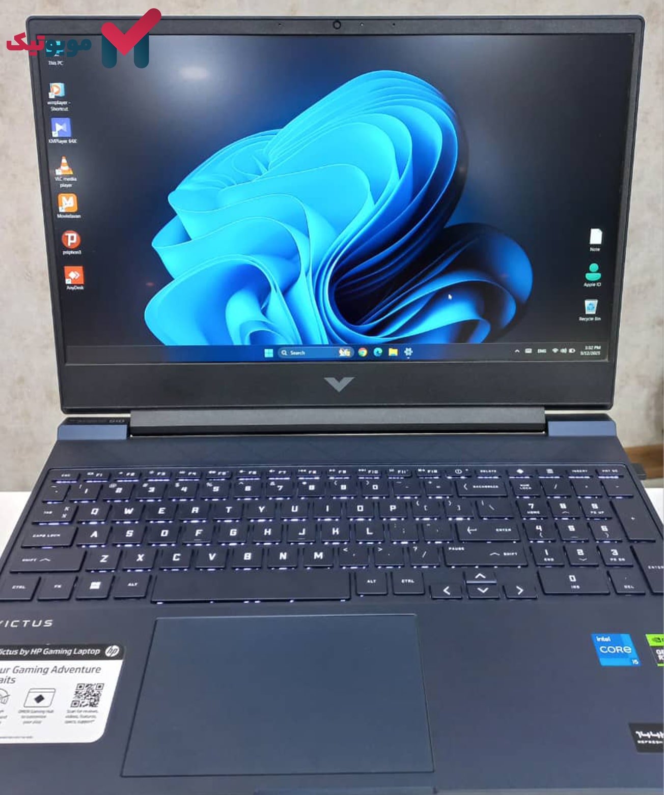 لب تاپ 15.6 اینچی گیمینگ مدل HP VICTUS (کار کرده)