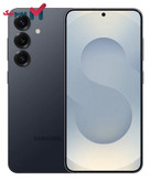 گوشی موبایل S25+ به رنگ مشکی، نمایشگر AMOLED و دوربینهای پشت گوشی