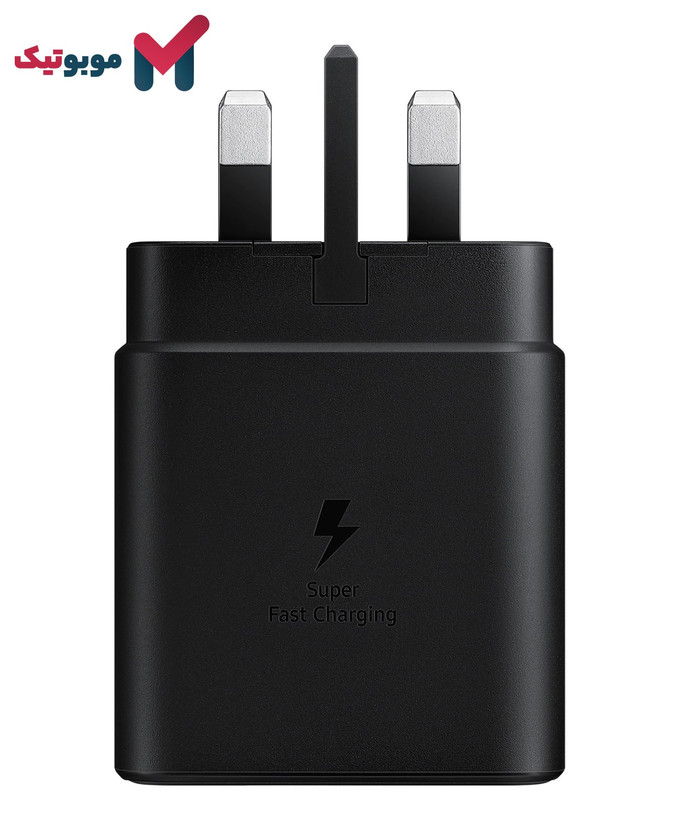 شارژر دیواری سامسونگ 45 وات EP-TA845 رنگ مشکی، اصل ویتنام