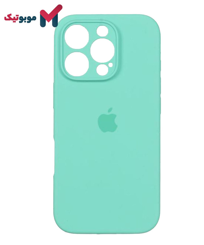 قاب سیلیکونی سبز پاستیلی آیفون 13 پرو