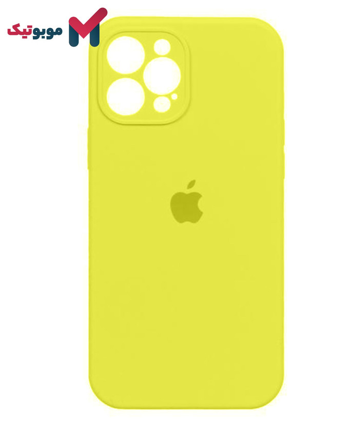 قاب سیلیکونی زرد آیفون 13 پرو