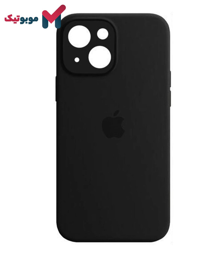 قاب سیلیکونی مشکی Apple iPhone 13