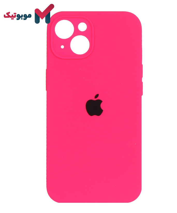 قاب سیلیکونی سرخابی آیفون 13