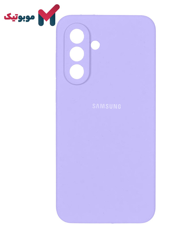 قاب سیلیکونی یاسی محافظ لنزدار اورجینال Galaxy A56