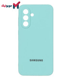 قاب سیلیکونی محافظ لنزدار Galaxy A26 رنگ سبز آبی