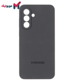 قاب سیلیکونی محافظ لنزدار Galaxy A26 رنگ خاکستری