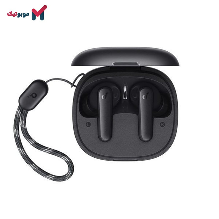 نمای بالایی هندزفری بلوتوثی Soundcore R50i رنگ مشکی