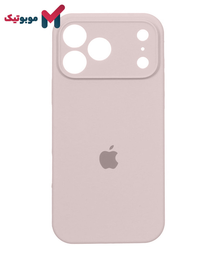 قاب سیلیکونی کالباسی iPhone 17 Pro Max (Peach – Beige Pink – کرم هلویی) زیبا و متفاوت