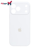 قاب سیلیکونی سفید iPhone 17 Pro Max (White – یخچالی – استخوانی – برفی – Ice White) ضد اثر انگشت و پاکنی