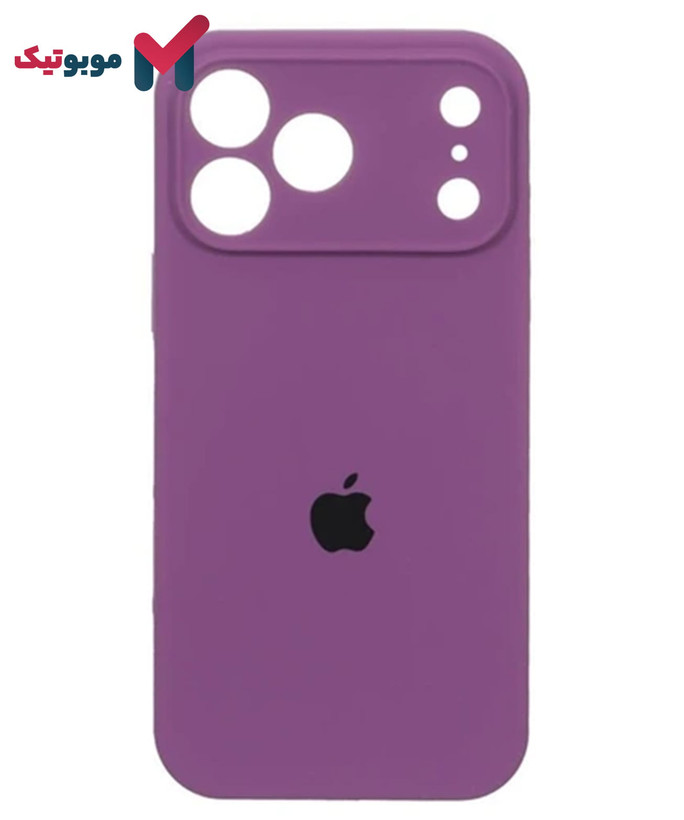 قاب سیلیکونی بنفش iPhone 17 Pro Max (Purple – Deep Purple – انگوری – ارغوانی) جذاب و متفاوت