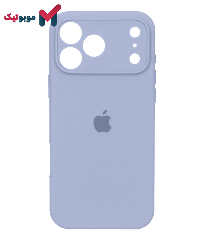 قاب سیلیکونی طوسی iPhone 17 Pro Max (Gray – Titanium Gray – فیلی – سربی) اورجینال و شیک