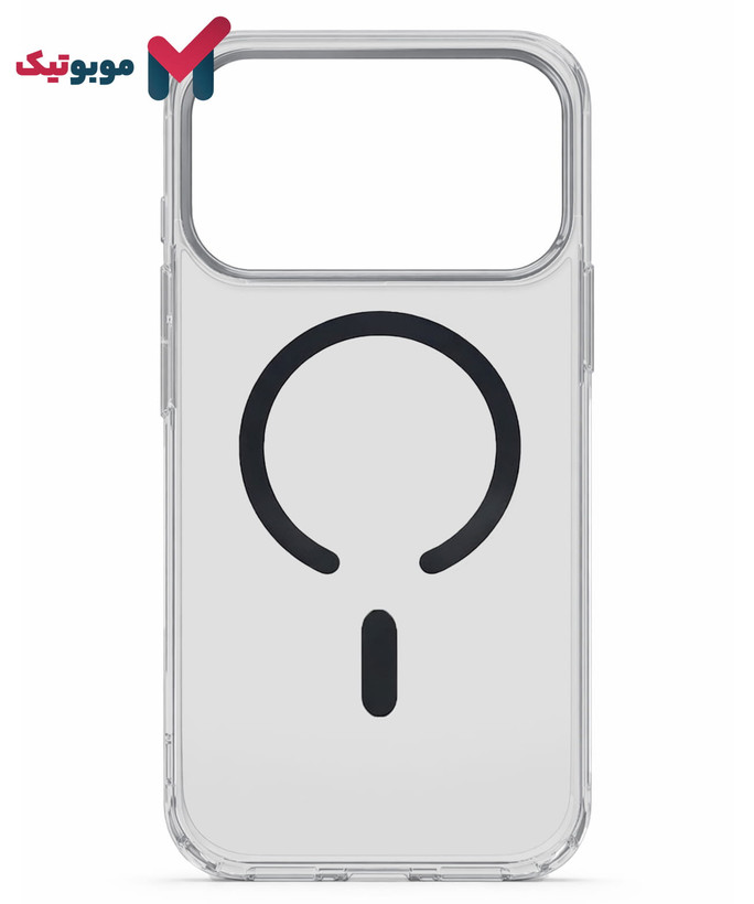 قاب شفاف مشکی مگسیف بلکین SheerForce برای iPhone 17 Pro Max – نمایش کامل طراحی