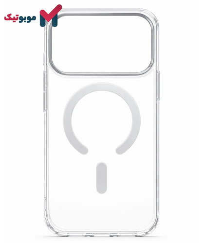 قاب شفاف سفید مگسیف بلکین SheerForce برای iPhone 17 Pro Max – رنگ روشن و شیک