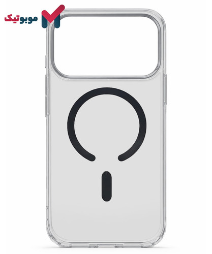 قاب شفاف مشکی مگسیف بلکین SheerForce برای iPhone 17 Pro – طراحی کامل و شیک