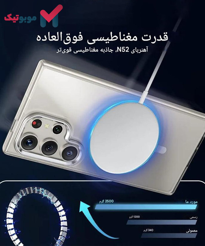 قدرت مغناطیسی بسیار قوی مگسیف قاب بلکین SheerForce – چسبندگی عالی