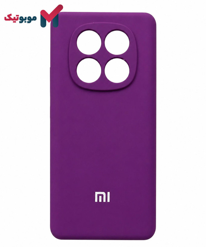 قاب سیلیکونی شیائومی Note 14 Pro 4G رنگ بنفش بادمجانی انگوری