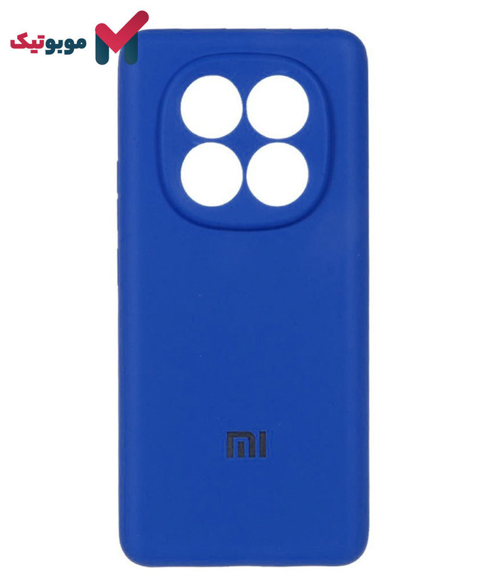 قاب سیلیکونی شیائومی Note 14 Pro 4G رنگ آبی نفتی کاربنی لاجوردی