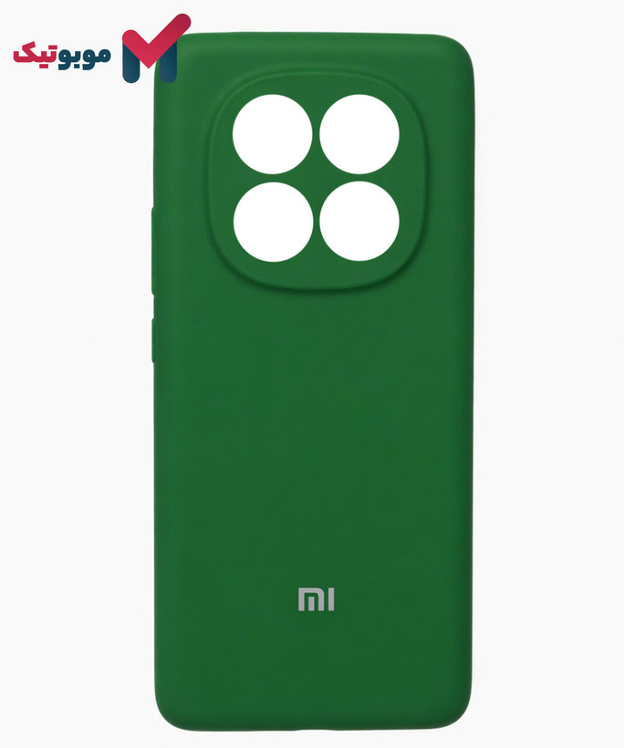 قاب سیلیکونی Redmi Note 14 Pro 4G رنگ سبز یشمی زیتونی آواکادو