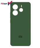 قاب سیلیکونی Redmi Note 14 4G رنگ سبز زیتونی یشمی آواکادو ارتشی