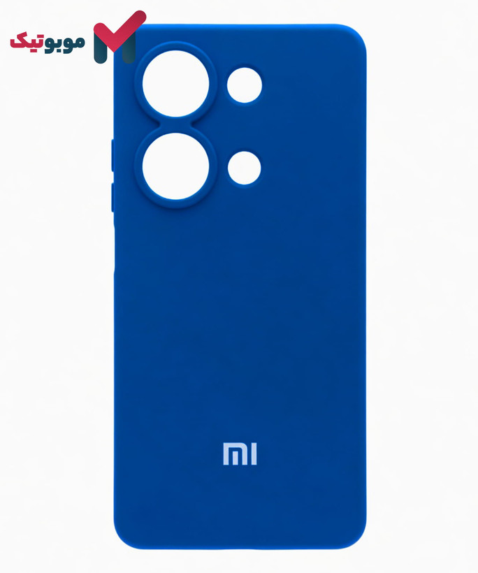 قاب سیلیکونی شیائومی Note 13 Pro 4G رنگ آبی نفتی کاربنی سرمهای لاجوردی