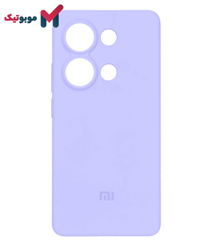 قاب سیلیکونی شیائومی Redmi Note 14S رنگ یاسی لوندر ارکیده اسطوخودوسی