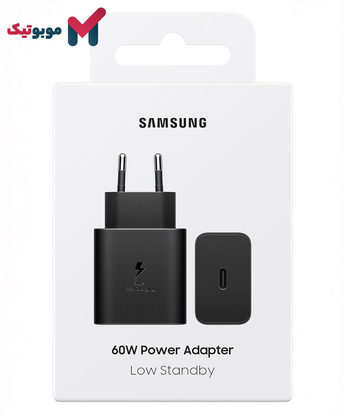 جعبه شارژر دیواری سامسونگ 60 وات مدل EP-T6010 ویتنام