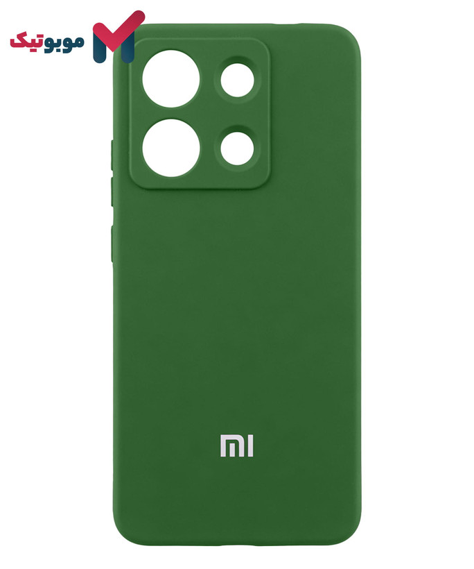 قاب سیلیکونی Redmi Note 13 4G رنگ سبز یشمی زیتونی ارتشی آواکادو