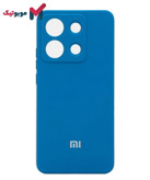قاب سیلیکونی Redmi Note 13 4G رنگ آبی نفتی کاربنی سرمهای لاجوردی