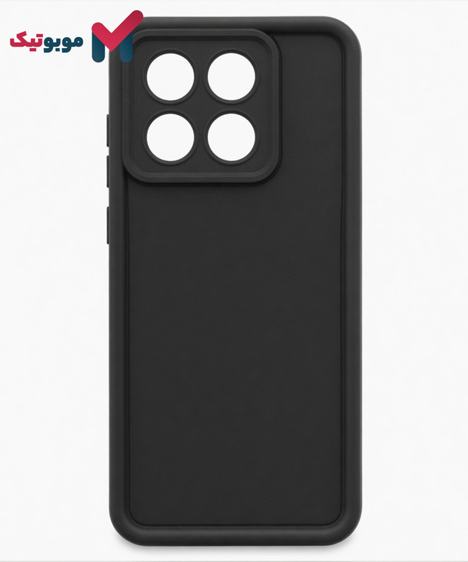 قاب سولید محافظ لنزدار Poco X6 Pro رنگ مشکی