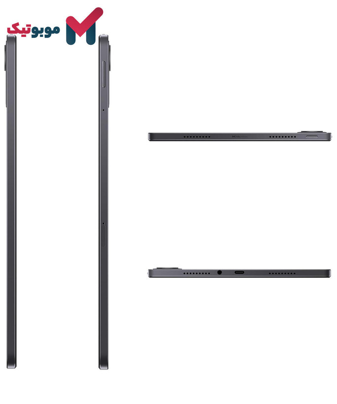 نمای کناری و ضخامت تبلت Redmi Pad 2 WiFi رنگ Graphite Gray